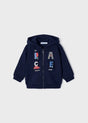Car Zip Up Sweatshirt Hoodie | Mayoral | Mayoral | Jenni Kidz