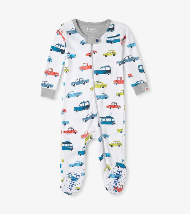 Cars Baby Footed Sleeper Coverall | Hatley | Hatley | Jenni Kidz