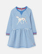 Darlia Long Sleeve Sweat Girls Dress | Joules | Joules | Jenni Kidz