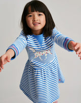 Darlia Long Sleeve Sweat Girls Dress | Joules | Joules | Jenni Kidz