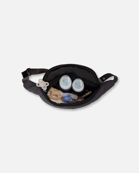 Diaper Changing Sling Bag Black | Deux par Deux | Jenni Kidz
