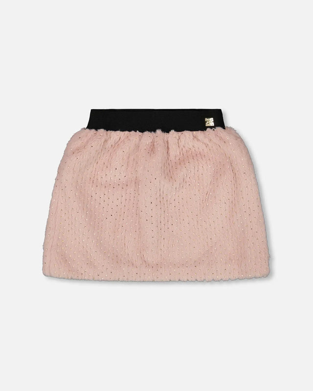 Fake Fur Skirt Pink | Deux par Deux | Jenni Kidz