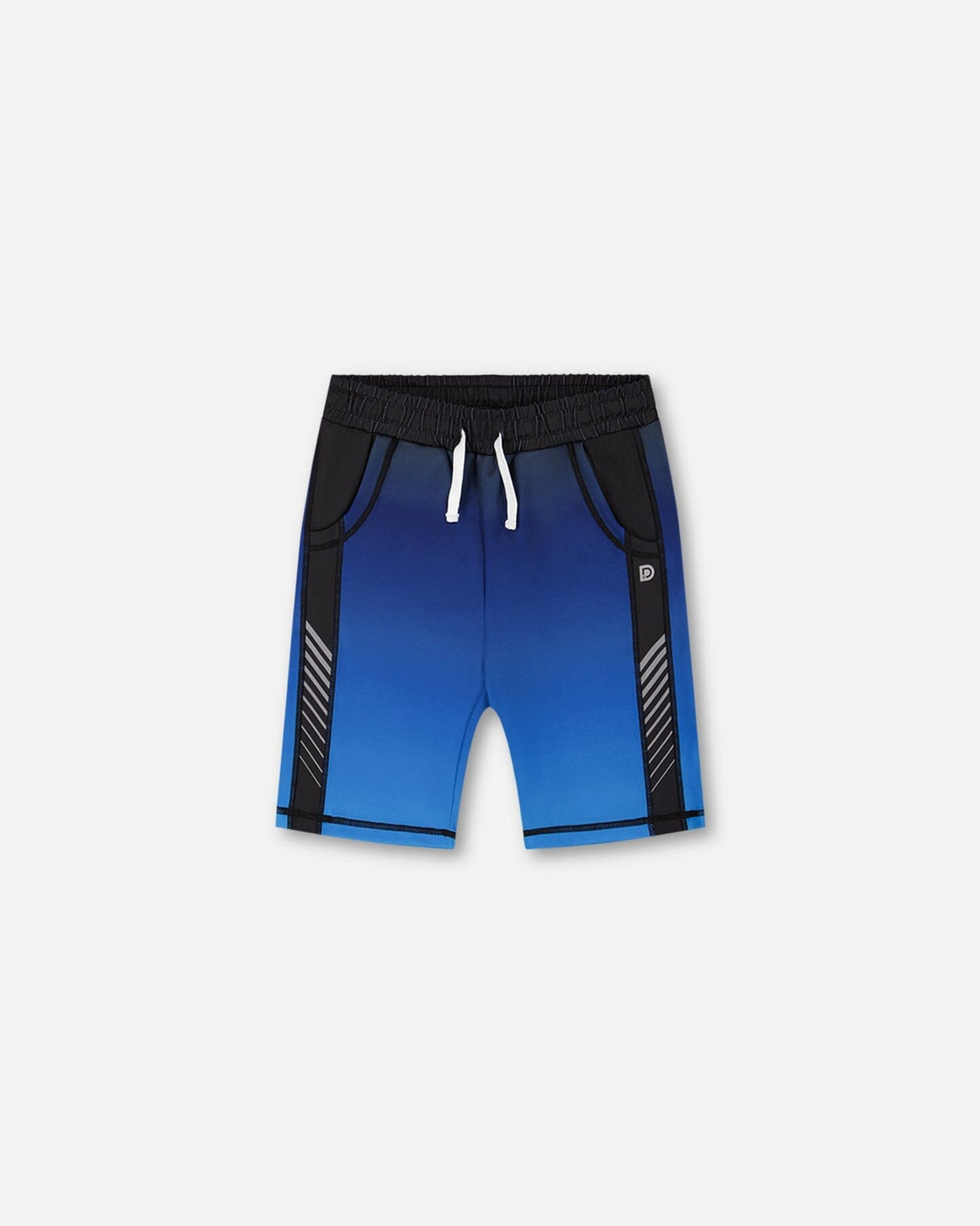 Athletic Shorts Blue And Black-0