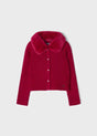 Girls Faux Fur Collar & Cardigan | Mayoral | Mayoral | Jenni Kidz