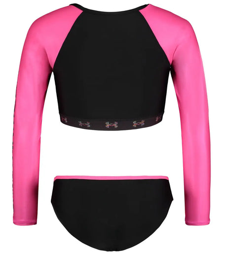 Girls Two Piece Rashguard Set | Under Armour | Under Armour | Jenni Kidz