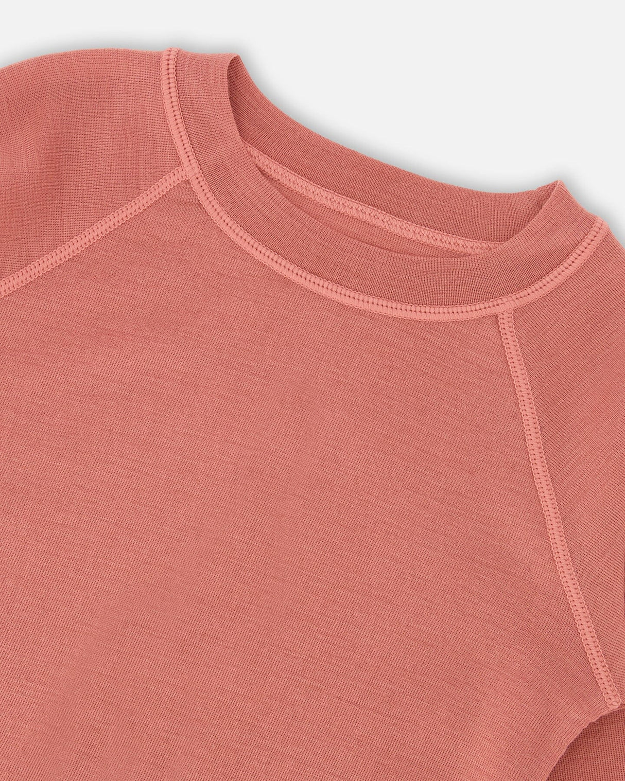Merino Wool Base Layer Set Dusty Pink-2