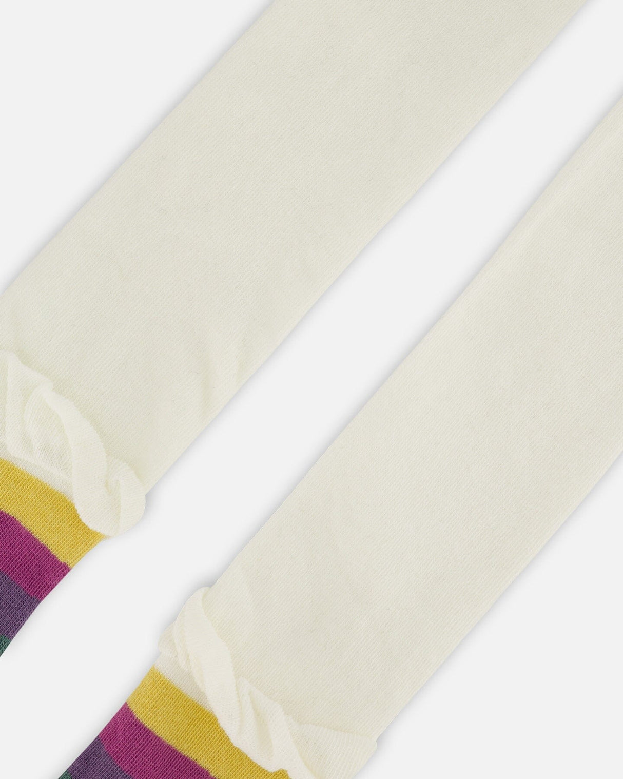 Striped Footed Knit Tights Off-White-3