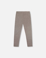 Super Soft Ribbed Leggings Heather Gray-1