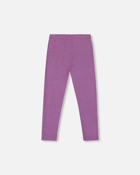 Super Soft Ribbed Leggings Lavender-2