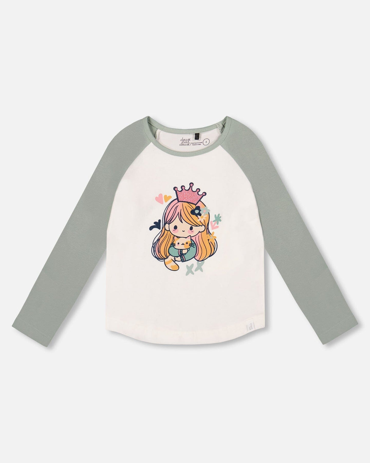 Jersey Raglan Sleeve Tee Off-White-0