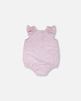 Jersey Romper Lavender-1
