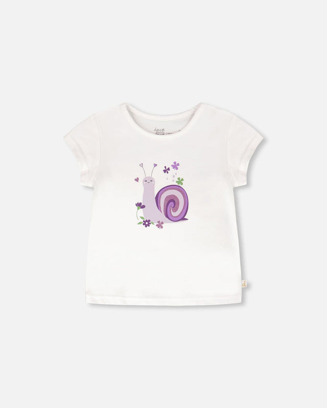 Organic Cotton Jersey T-Shirt White-0