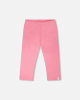 Organic Cotton Jersey Capri Pink-0