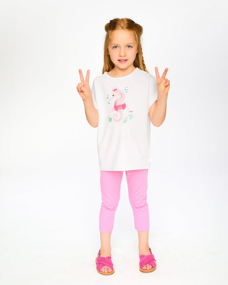Organic Cotton Jersey T-Shirt White-1