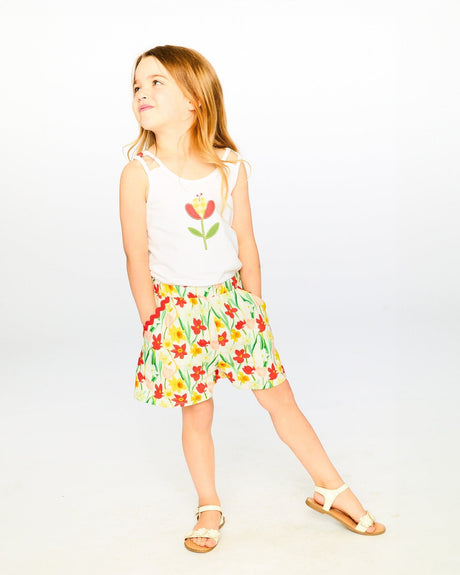 Jersey And Viscose Romper White-1