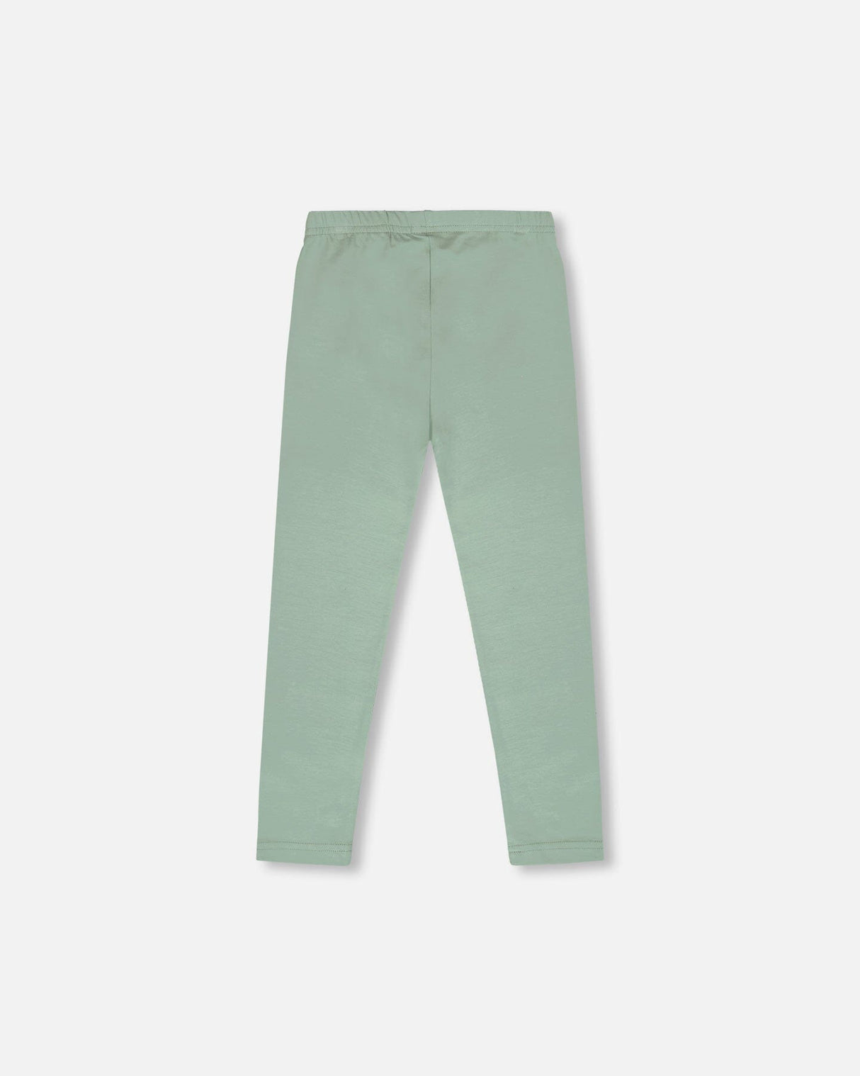 Organic Cotton Jersey Leggings Sage Green-2