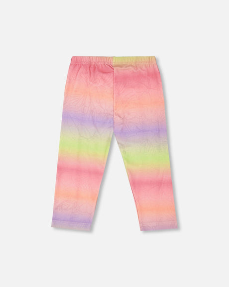 Organic Cotton Jersey Capri Multicolor-2