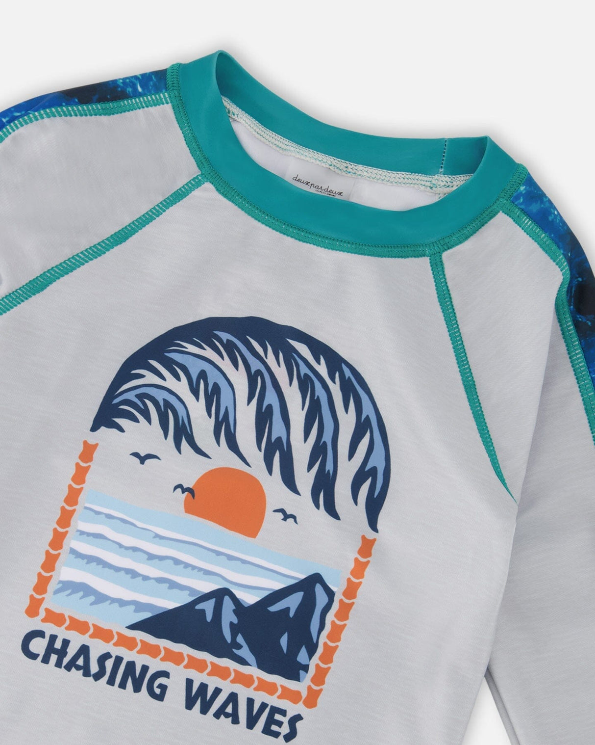 Long Sleeve Rashguard Pale Gray-0