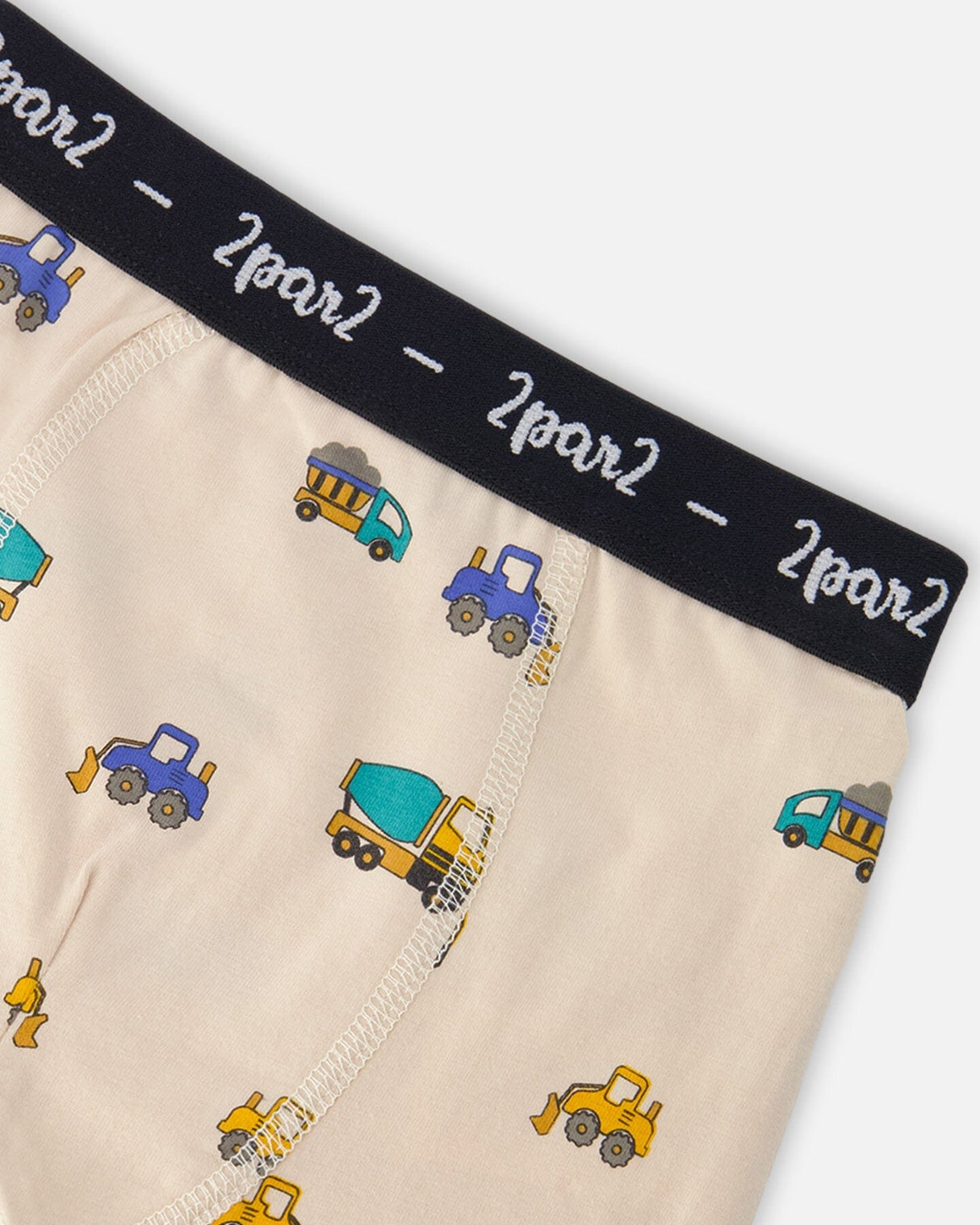 Organic Cotton Printed Adventure Boxers Pack Of 3-1