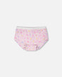 Organic Cotton Boyshort Panty Purple Animal Print-0