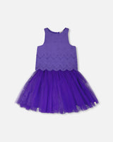 Sleeveless Top And Skirt Set Mauve-0