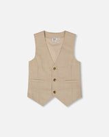 Elegant Vest Beige-0