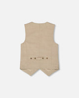Elegant Vest Beige-1