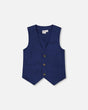 Elegant Vest Blue-0