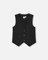 Elegant Vest Black-0
