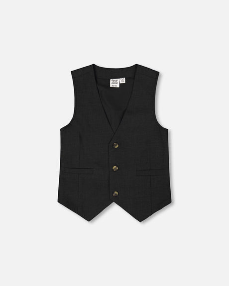 Elegant Vest Black-0