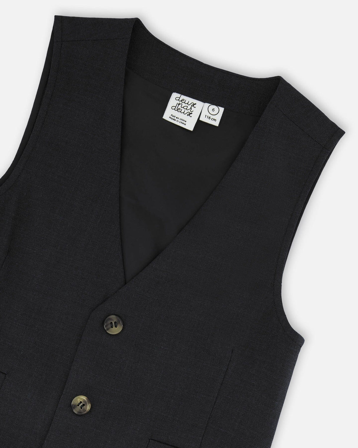 Elegant Vest Black-2