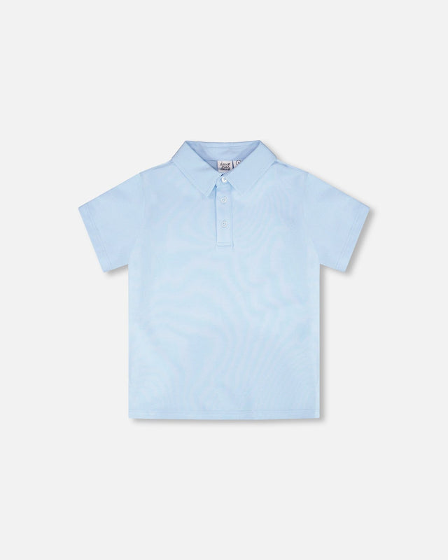Polo T-Shirt Pale Blue-0