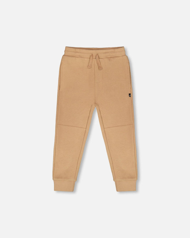 French Terry Sweatpants Beige-0