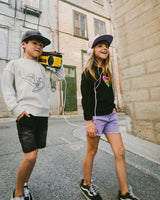 French Terry Sweatshirt Pale Grey-1