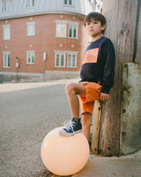 French Terry Sweatshirt Dark Blue-1