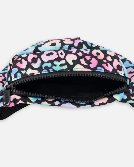 Fanny Pack Black Animal Print-2