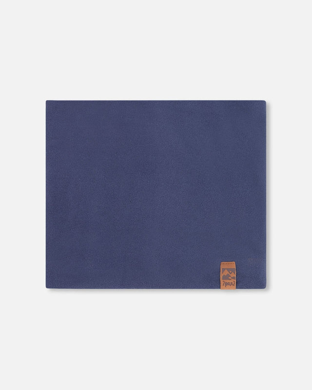 Stretch Jersey Neck Tube Navy Blue-0