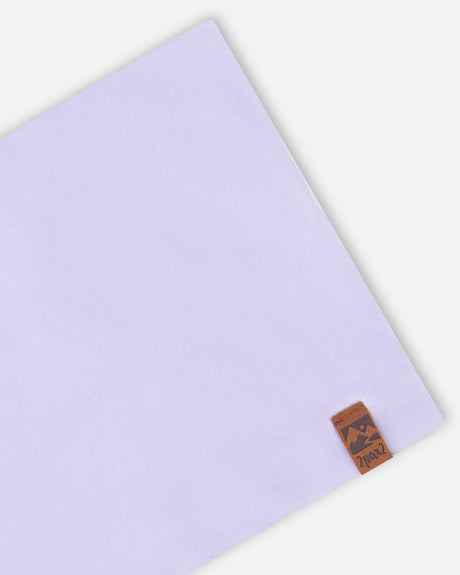 Stretch Jersey Neck Tube Purple-2