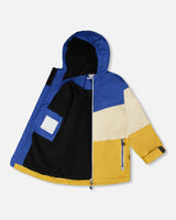 Mid-Season Jacket Dark Royal Blue-1
