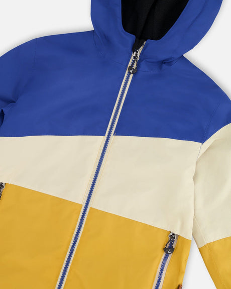 Mid-Season Jacket Dark Royal Blue-3