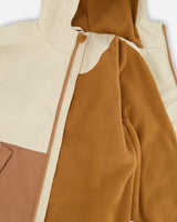 Mid-Season Jacket In Recycled Polyester Beige-4