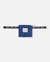 Packable Windbreaker In Polyester Blue Car Print-4