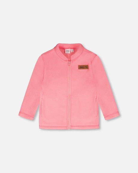 3-In-1 Two-Piece Mid-Season Outerwear Set Blue Unicorn Print-3