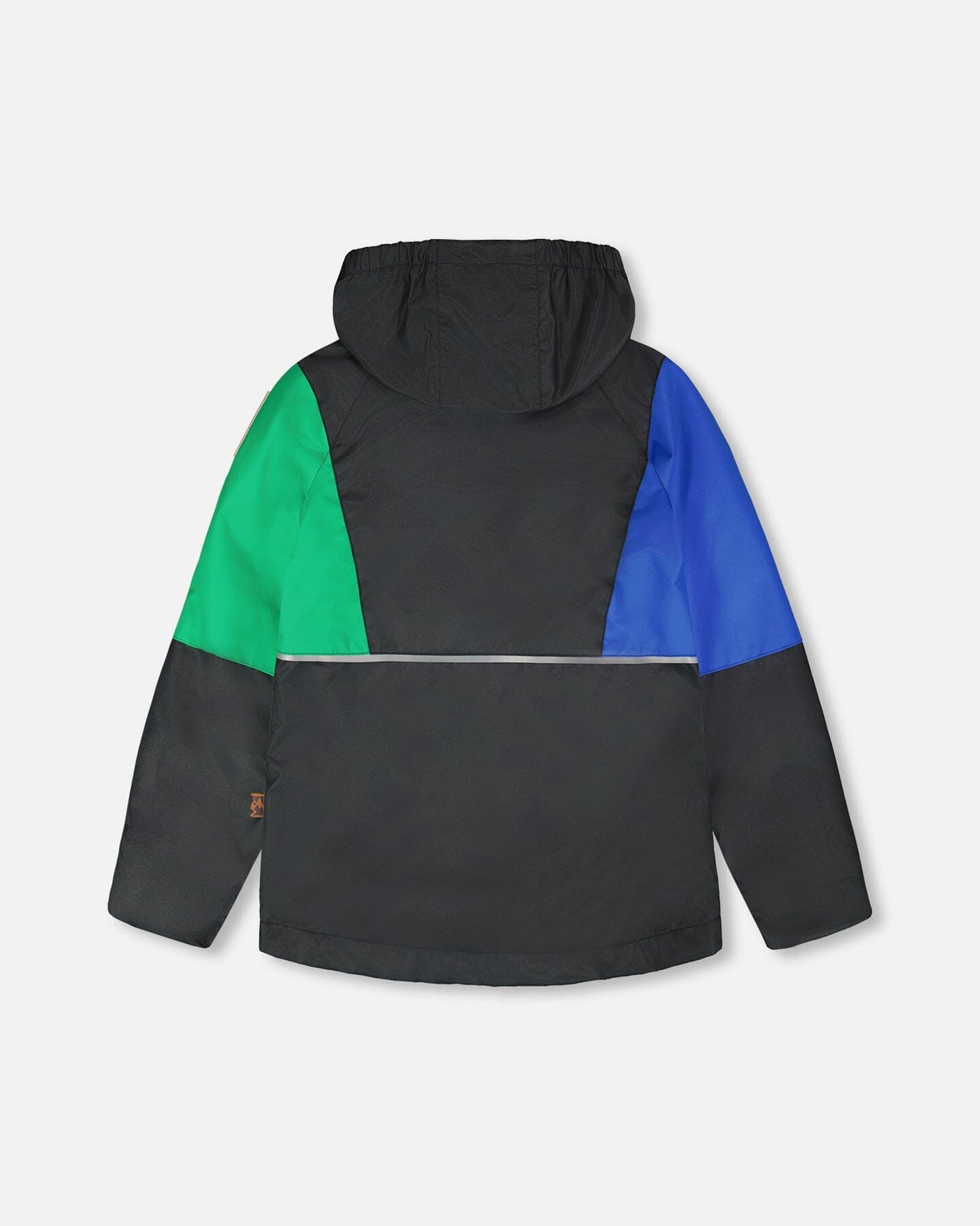 3-In-1 Two-Piece Mid-Season Outerwear Set Black Dinosaur Print-3