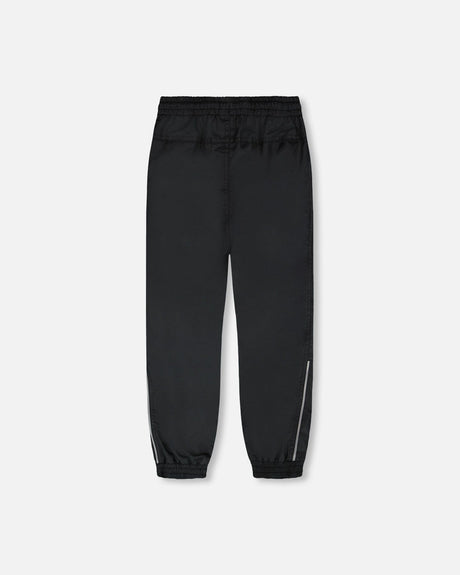 Two-Piece Mid-Season Outerwear Set Blue Printed Smileys-4