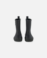 Rain Boots In Natural Rubber Black-3