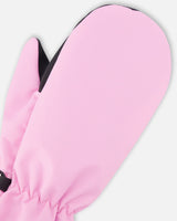 Mid-Season Mittens In Recycled Polyester Pink-2