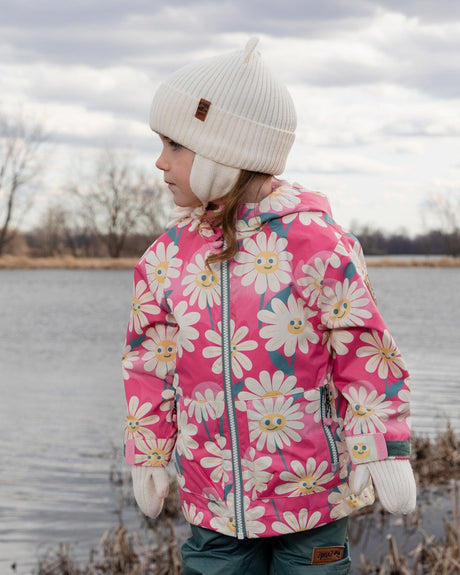 Baby Knit Hat Off White-1