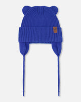 Baby Knit Hat Royal Blue-0