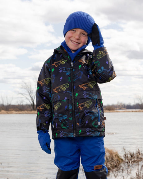 Knit Hat Royal Blue-2